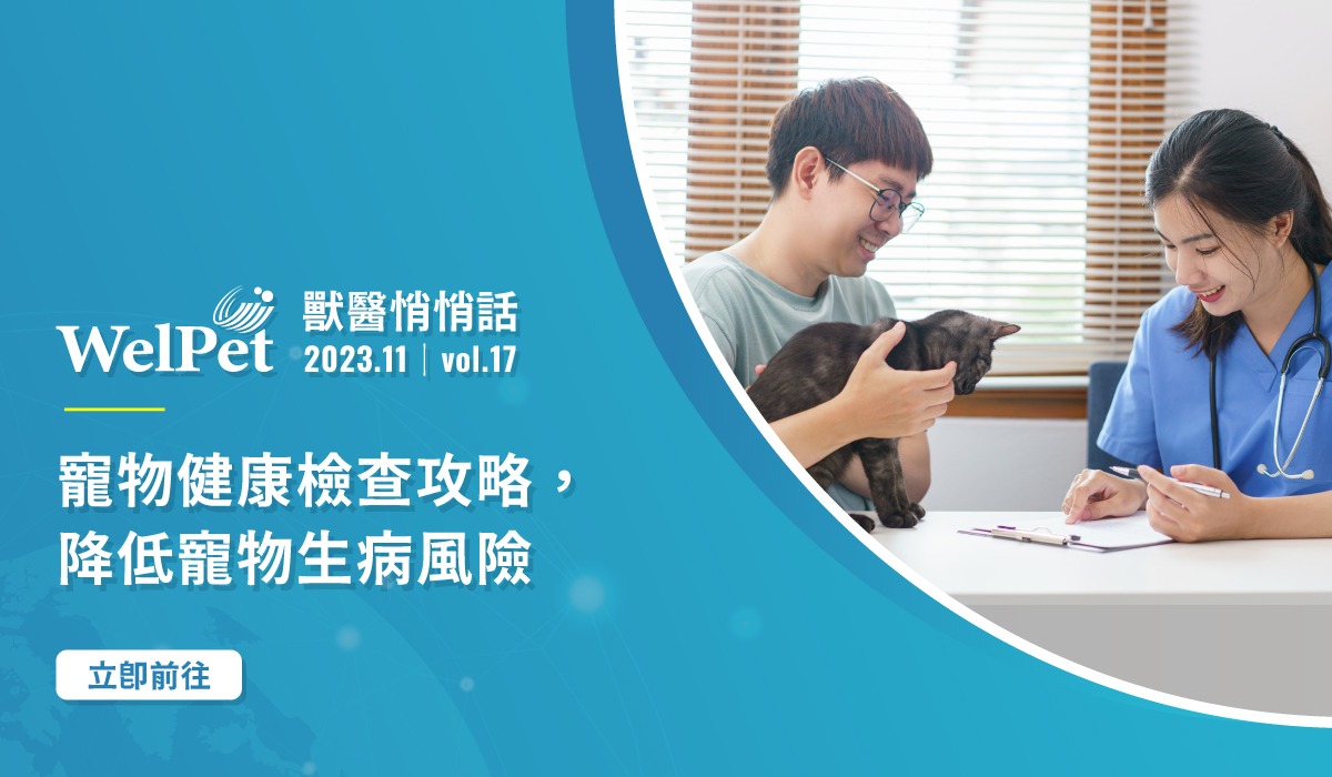 welpet 預防勝於治療，寵物健康檢查攻略，降低寵物生病風險